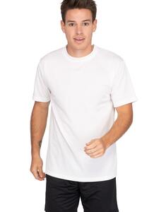 Mustaghata BOLT - Mens Active T-Shirt Polyester Spandex 170 G/M² Bianco