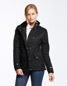 Mustaghata WISTERIA - QUILTED JACKET FOR WOMEN Nero