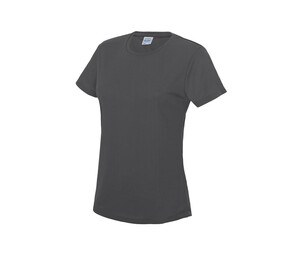 Just Cool JC005 - T-shirt traspirante da donna Neoteric™ Charcoal