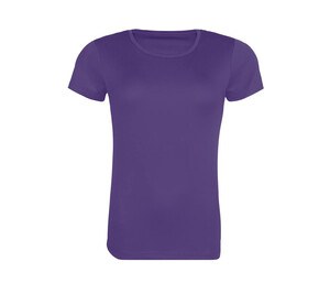 Just Cool JC205 - T-shirt sportiva da donna in poliestere riciclato Purple