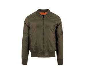 Build Your Brand BY030 - Bomber Dark Olive