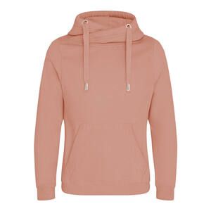 AWDIS JUST HOODS JH021 - Felpa con collo incrociato Dusty Pink