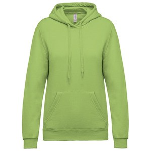 Kariban K473 - Felpa con cappuccio da donna Verde lime