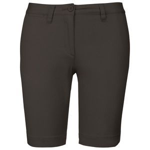 Kariban K751 - Bermuda chino da donna Grigio scuro