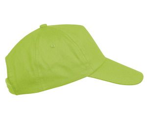 K-up KP041 - FIRST KIDS - CAPPELLINO BAMBINO 5 PANNELLI Verde lime