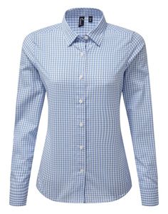 Premier PR352 - Camicia vichy a quadrettoni