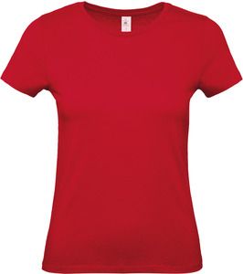 B&C CGTW02T - T-shirt donna #E150 Deep Red 