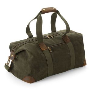 Quadra QD650 - Borsa portatutto in tela cerata Heritage Olive Green