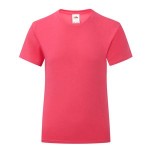 Fruit of the Loom SC61025 - T-shirt bambina iconica 150 T