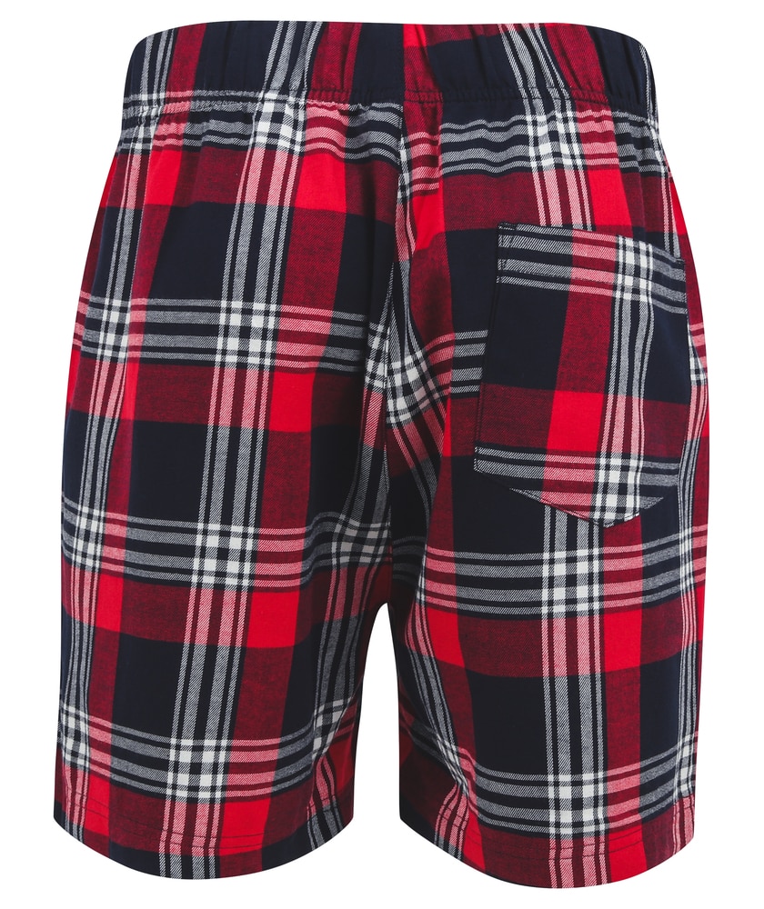 Skinnifit SFM082 - Short a motivo tartan