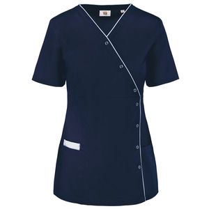 WK. Designed To Work WK506 - Blusa donna in policotone con automatici