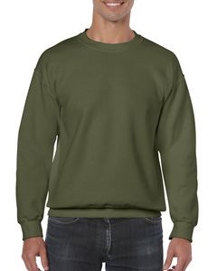 GILDAN GIL18000 - Sweater Crewneck HeavyBlend unisex Military Green
