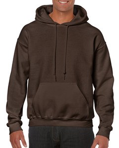 GILDAN GIL18500 - Sweater Hooded HeavyBlend for him Cioccolato scuro