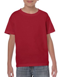 GILDAN GIL5000B - T-shirt Heavy Cotton SS for kids Rosso cardinale