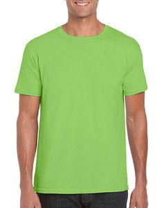 GILDAN GIL64000 - T-shirt SoftStyle SS for him Verde lime
