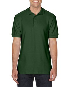 GILDAN GIL85800 - Polo Premium Cotton Double Pique SS for him Verde bosco