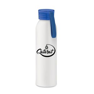 GiftRetail MO6469 - NAPIER Bottiglia di alluminio 600ml   MO6469- White/Blue