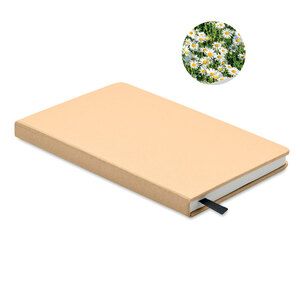 GiftRetail MO6689 - GROW Notebook A5 in carta riciclata