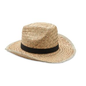 GiftRetail MO6755 - TEXAS Cappello cowboy in paglia