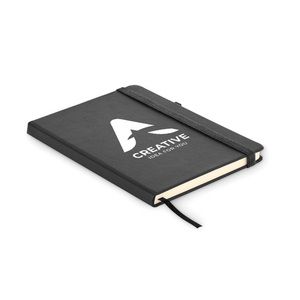 GiftRetail MO6835 - ARPU Notebook A5 in PU riciclato Nero