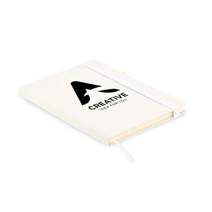 GiftRetail MO6835 - ARPU Notebook A5 in PU riciclato Bianco