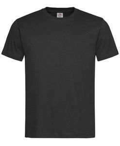 Stedman STE2020 - T-shirt girocollo da uomo classica organica BlackOpal