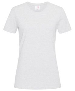 Stedman STE2600 - T-shirt girocollo da donna classica Grigio medio melange