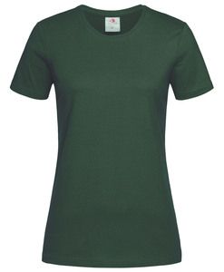 Stedman STE2600 - T-shirt girocollo da donna classica Verde bottiglia