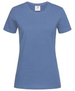 Stedman STE2600 - T-shirt girocollo da donna classica Denim Blue