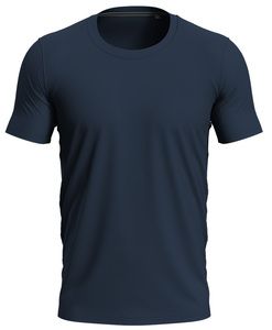 Stedman STE9600 - T-shirt con girocollo da uomo CLIVE Blue Midnight