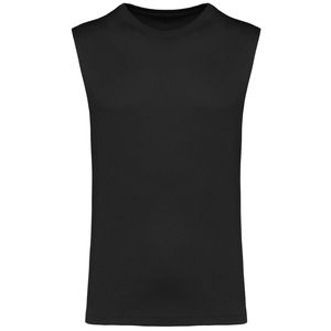 Kariban K3022IC - T-shirt uomo senza maniche ecosostenibile Black