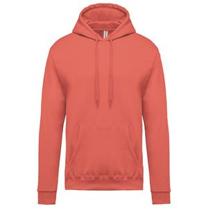 Kariban K476 - Felpa con cappuccio da uomo True Coral