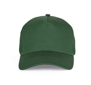 K-up KP225 - Cappellino trucker - 5 pannelli Verde bosco