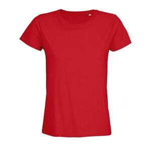 SOL'S 03579 - Pioneer Women T Shirt Donna Aderente Girocollo Bright Red