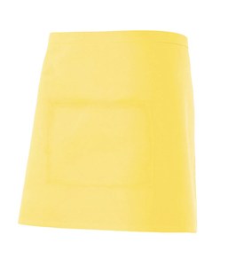 Velilla 404201 - GREMBIULE CORTO Light Yellow