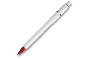 TopPoint LT80906 - Penna a sfera Baron opaco Bianco / Rosso