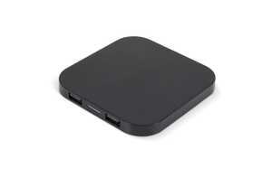 TopPoint LT95078 - Pad di ricarica wireless 5W con 2 prese USB Black