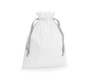 WESTFORD MILL WM121 - COTTON GIFT BAG WITH RIBBON DRAWSTRING