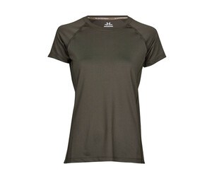 Tee Jays TJ7021 - Maglietta sportiva da donna Deep Green