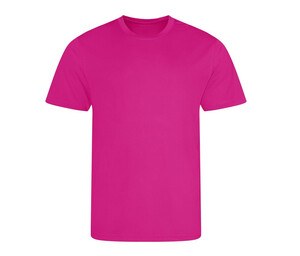 Just Cool JC001J - T-shirt da bambino traspirante neoteric™ Hyper Pink