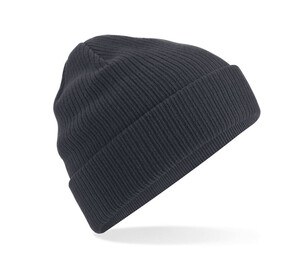 Beechfield BF050 - Cappellino Beanie Cotone Biologico Graphite Grey