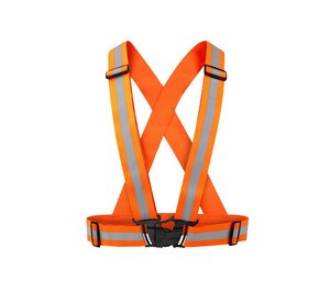 KORNTEX KX909 - REFLECTIVE BODY BELT PRAGUE Arancio