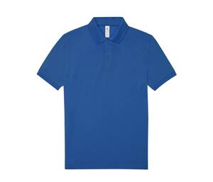 B&C BCU424 - Short-sleeved fine piqué poloshirt