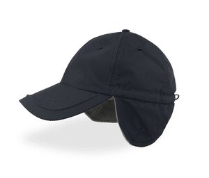 ATLANTIS HEADWEAR AT240 - Outdoor winter hat with ear flaps Blu navy