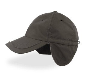 ATLANTIS HEADWEAR AT240 - Outdoor winter hat with ear flaps Grigio scuro