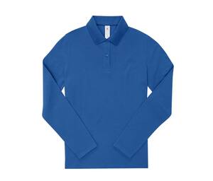 B&C BCW464 - Ladies long sleeve 210 poloshirt