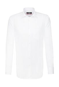 Seidensticker 003000/001000 Extra Sizes 48-54 - Camicia LS Regular Fit 1/1 Business Kent White