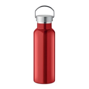 GiftRetail MO2107 - FLORENCE Bottiglia doppio strato 500 ml Rosso