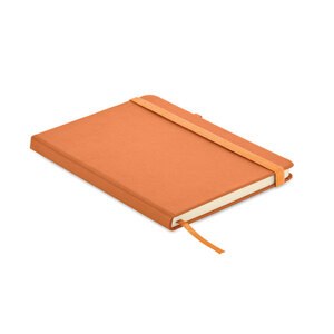 GiftRetail MO6835 - ARPU Notebook A5 in PU riciclato Arancio