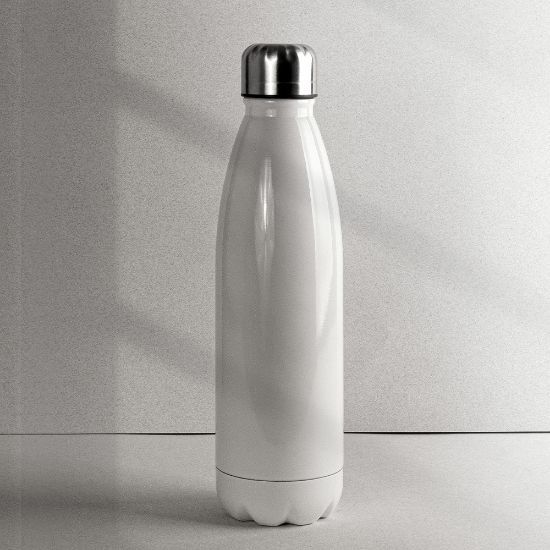 EgotierPro 39101 - Bottiglia in Acciaio Inox con Finitura Speciale SODA